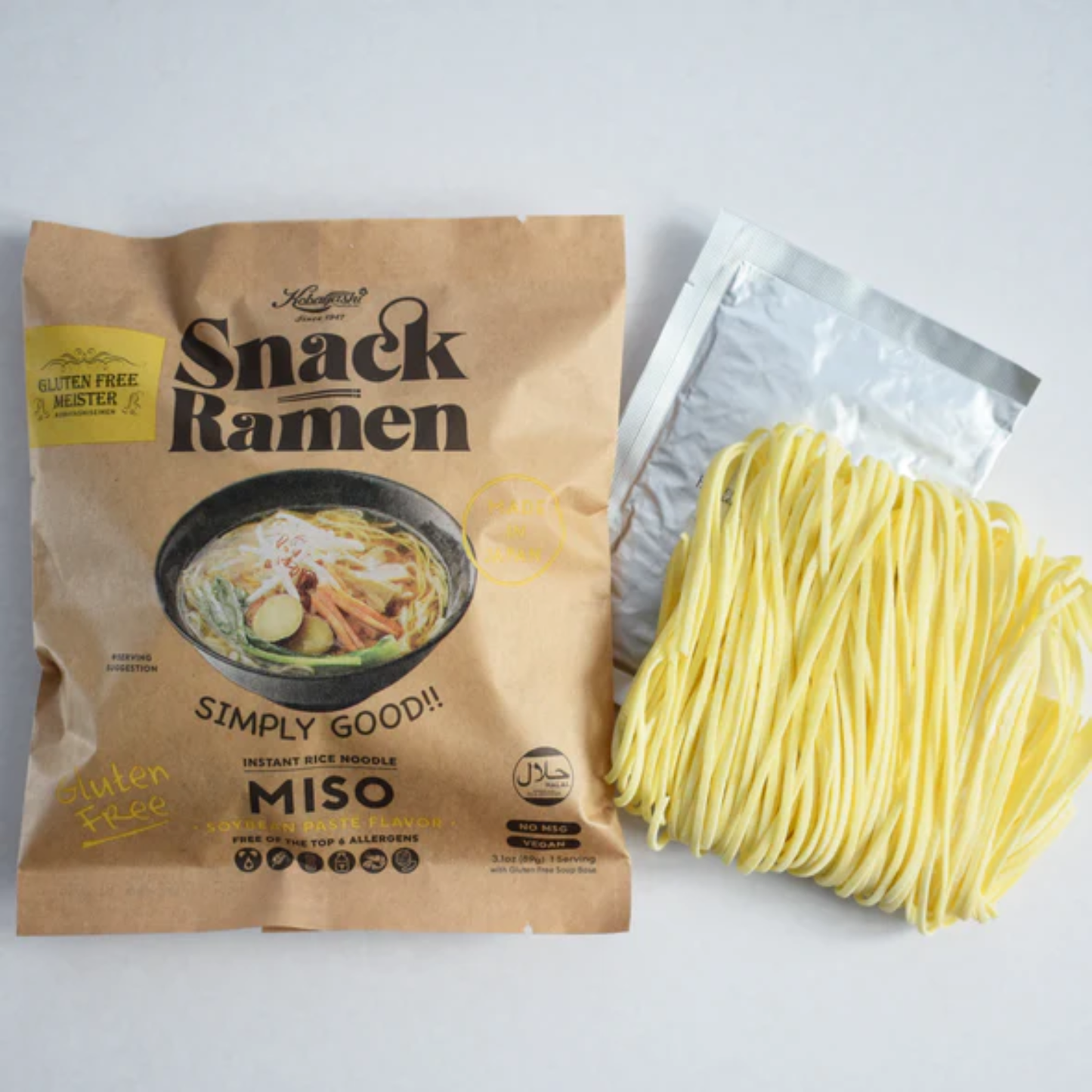 Halal Vegan Gluten-Free Miso Ramen