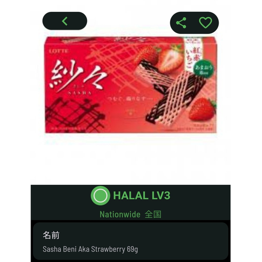 Lotte Sasha Rich Strawberry