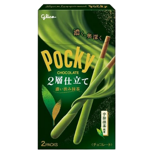 Pocky Two Layer Rich Matcha