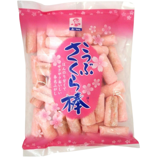 Kotubo Sakura Stick Snack Best before date: 2026-10-24