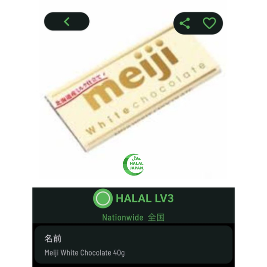 Meiji White Chocolate