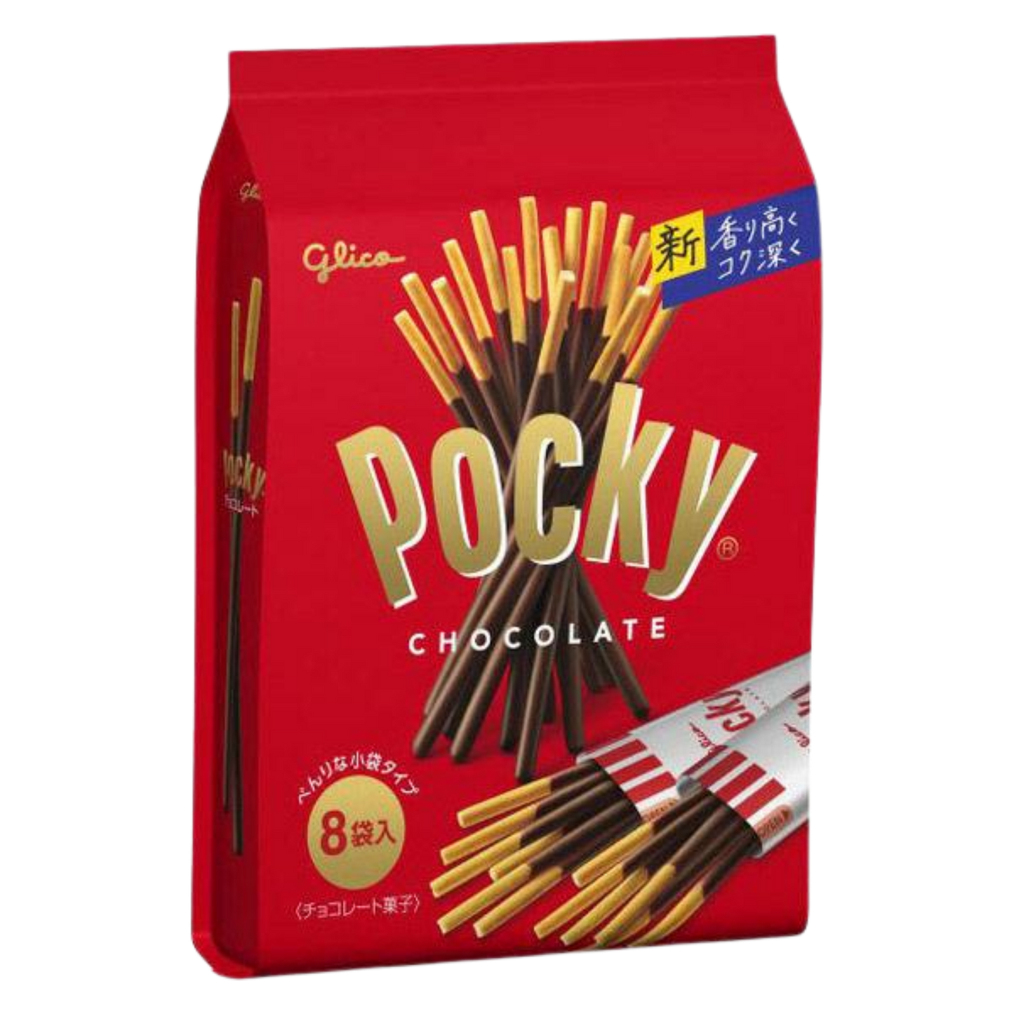 Pocky Chocolate, 8 Bags