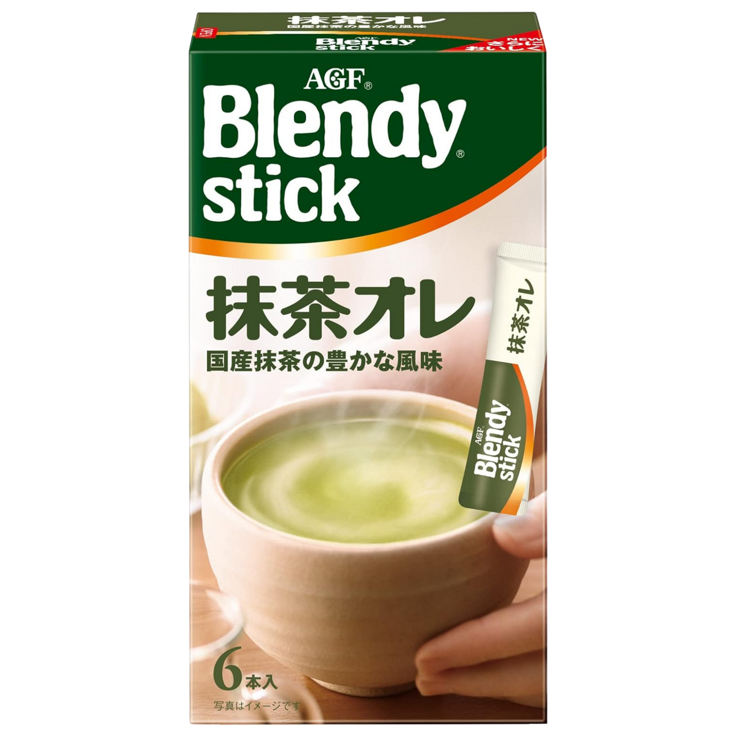 AGF Blendy Stick Matcha Au Lait 6 Sticks