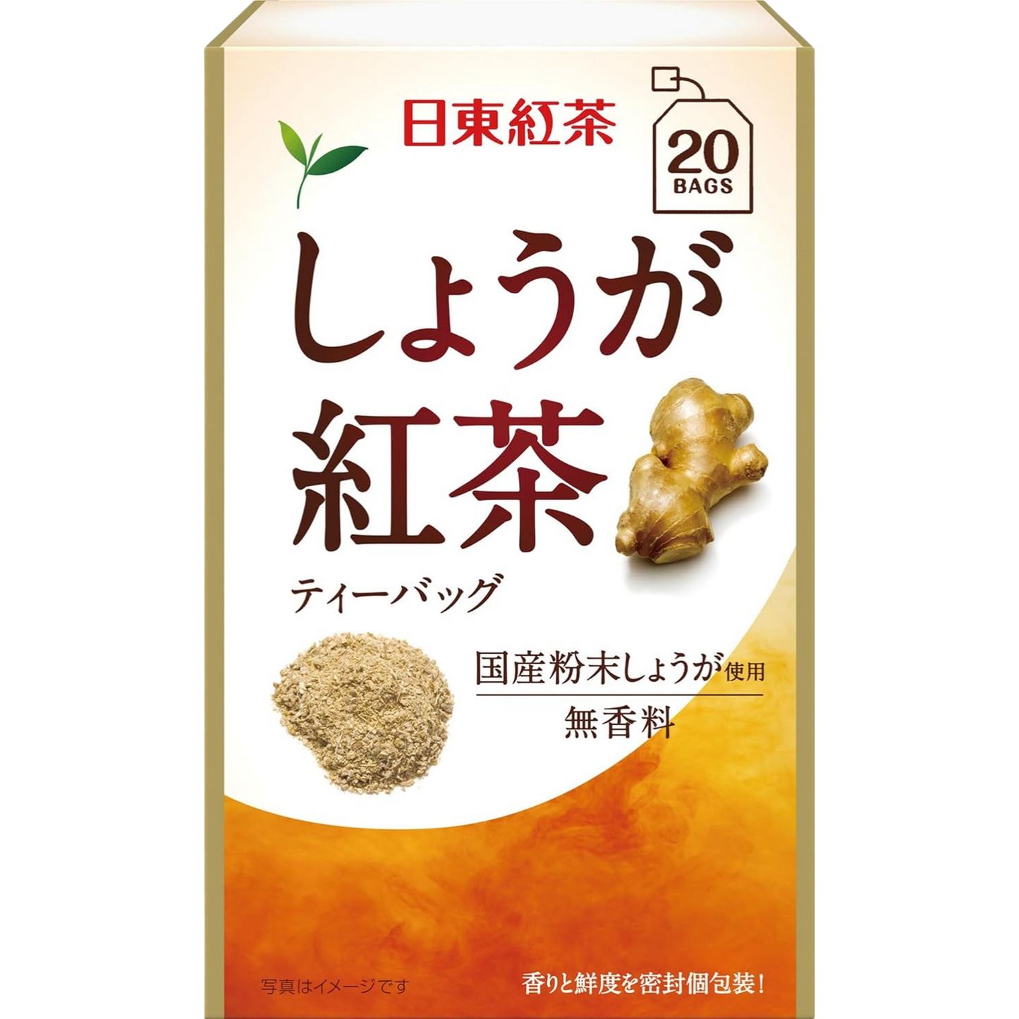 Mitsui Norin Ginger Black Tea, 20 Tea Bags