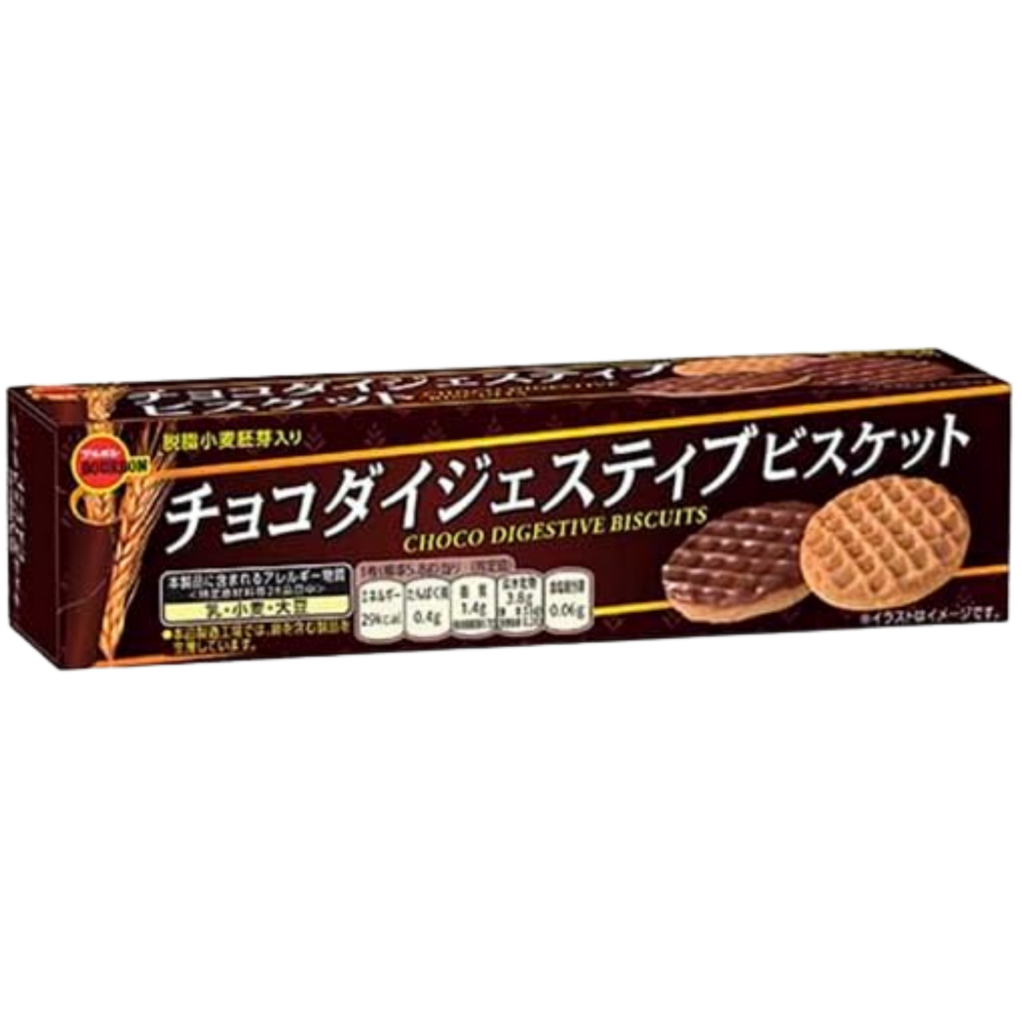 Bourbon Chocolate Digestive Biscuits