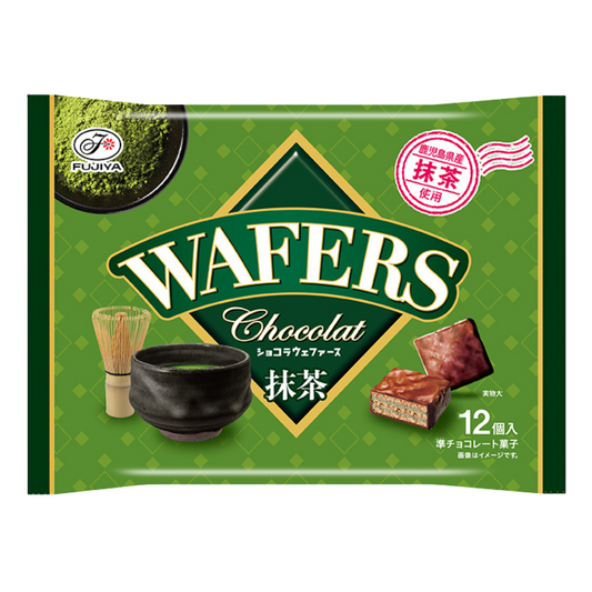 Fujiya Chocolate Wafers Matcha
