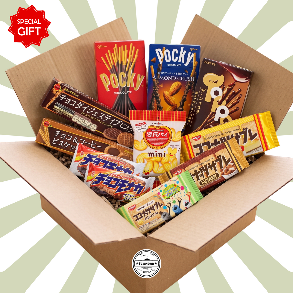 Box C: Japanese Biscuit & Chocolate Box