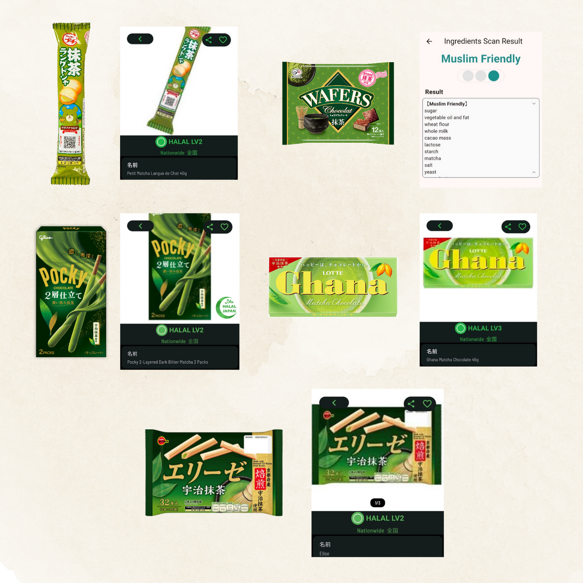 Box D: Japanese Matcha Snacks Set