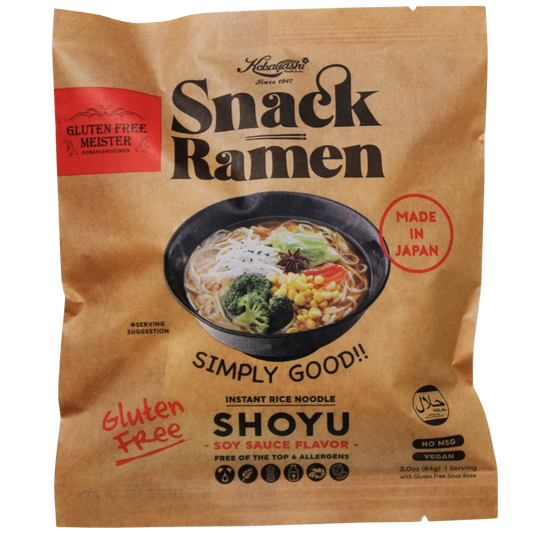 Halal Vegan Gluten-Free Soy Sauce Ramen